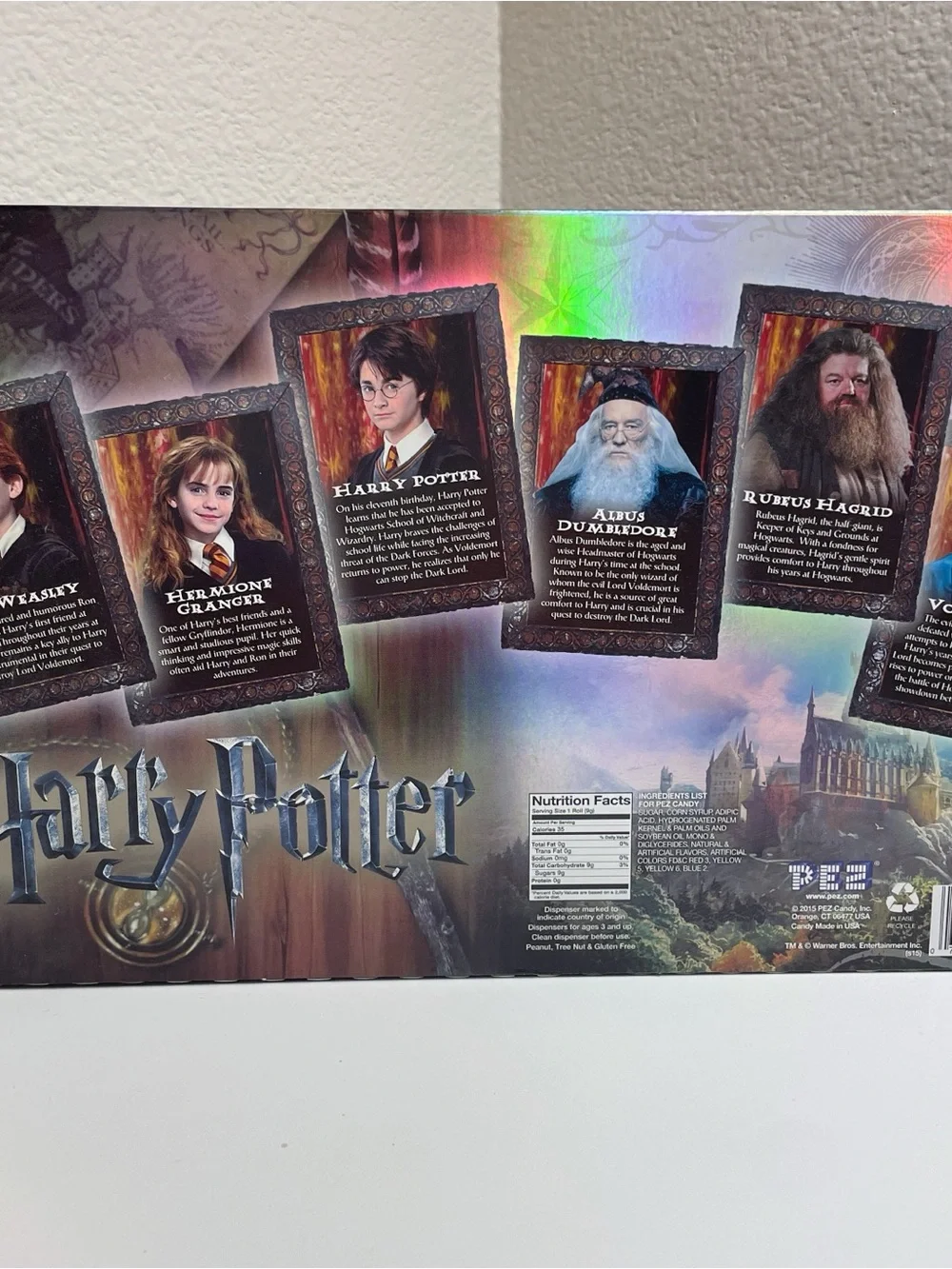 Never Opened - PEZ Collector's Series Harry Potter Limited Edition Set